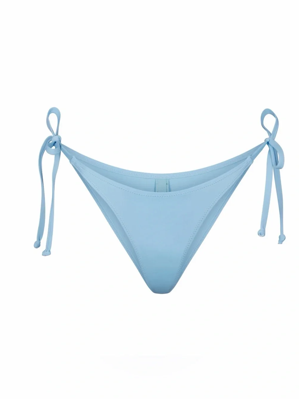 Skims Recycled Swim Dippy Tie Bikini Bottom – 3X – Iris Blue – NWT